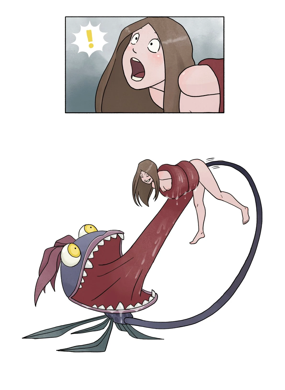 Monstrous Love porn comic picture 14