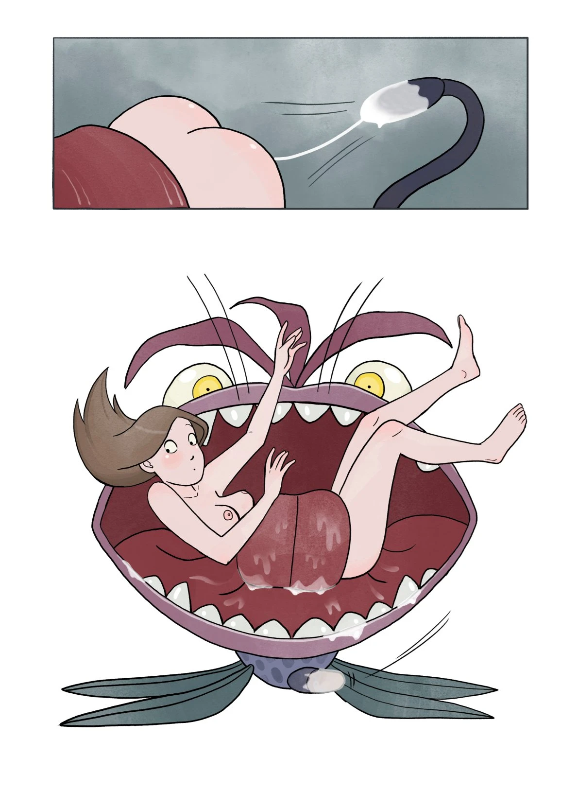 Monstrous Love porn comic picture 16