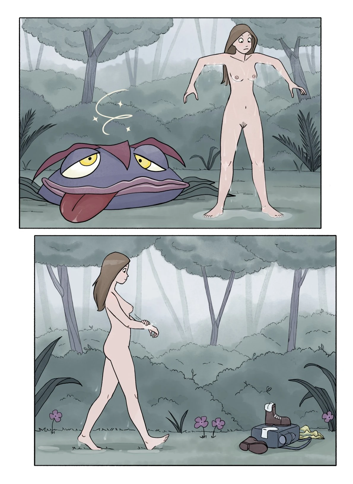 Monstrous Love porn comic picture 18