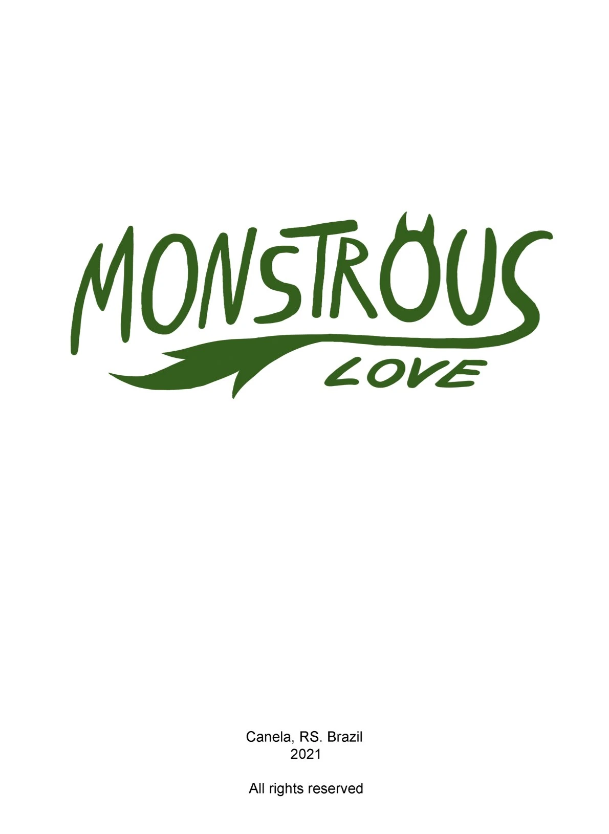 Monstrous Love porn comic picture 2