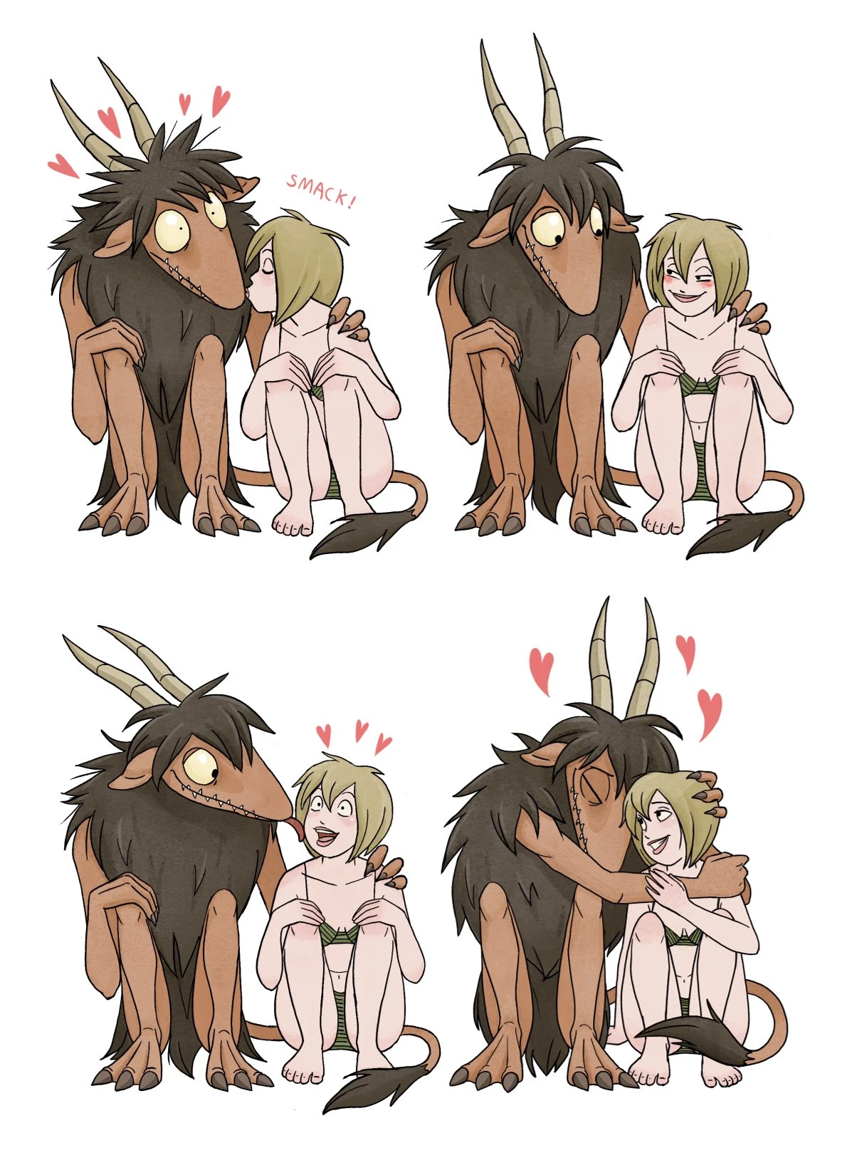 Monstrous Love porn comic picture 32