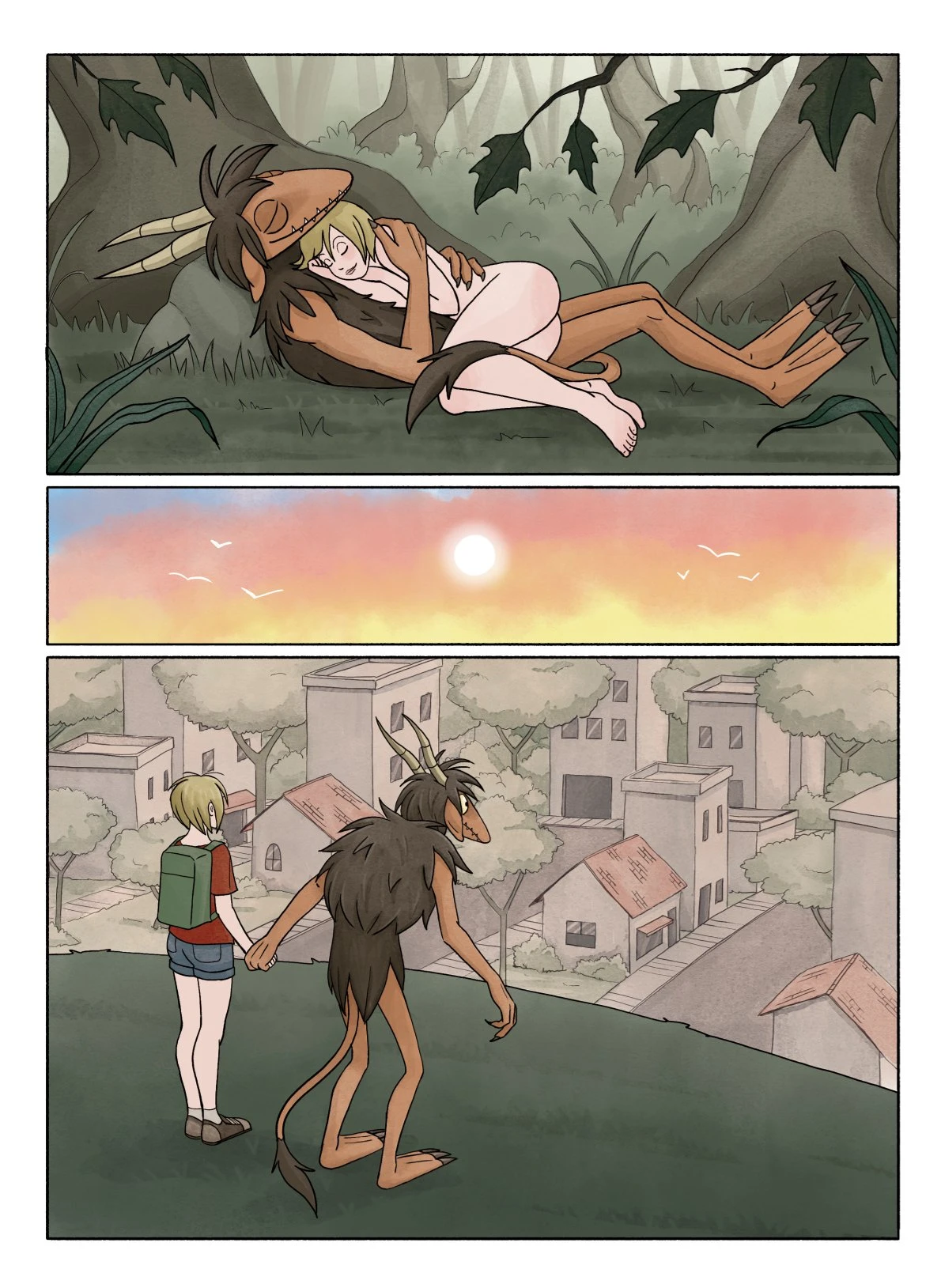 Monstrous Love porn comic picture 36