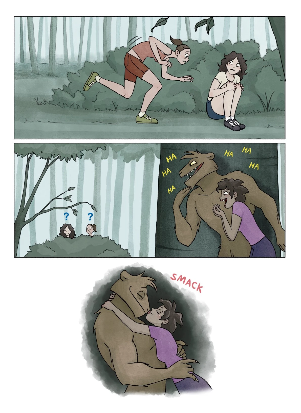 Monstrous Love porn comic picture 42