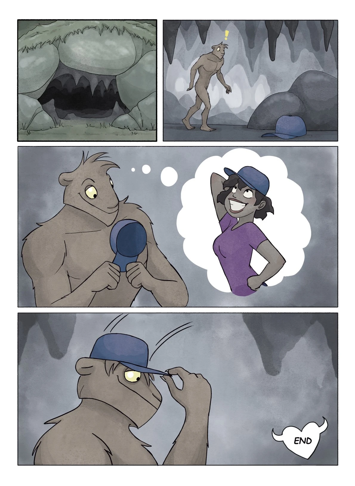 Monstrous Love porn comic picture 49