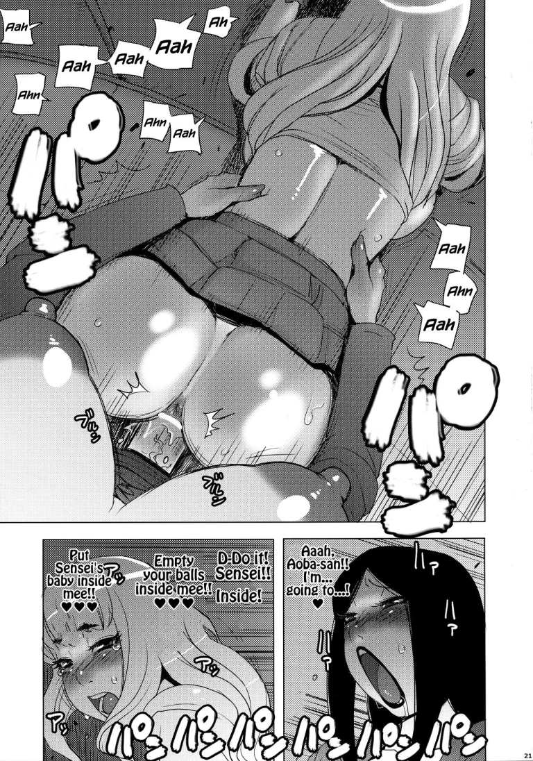 Monzetsu Futanari Gakuen porn comic picture 21