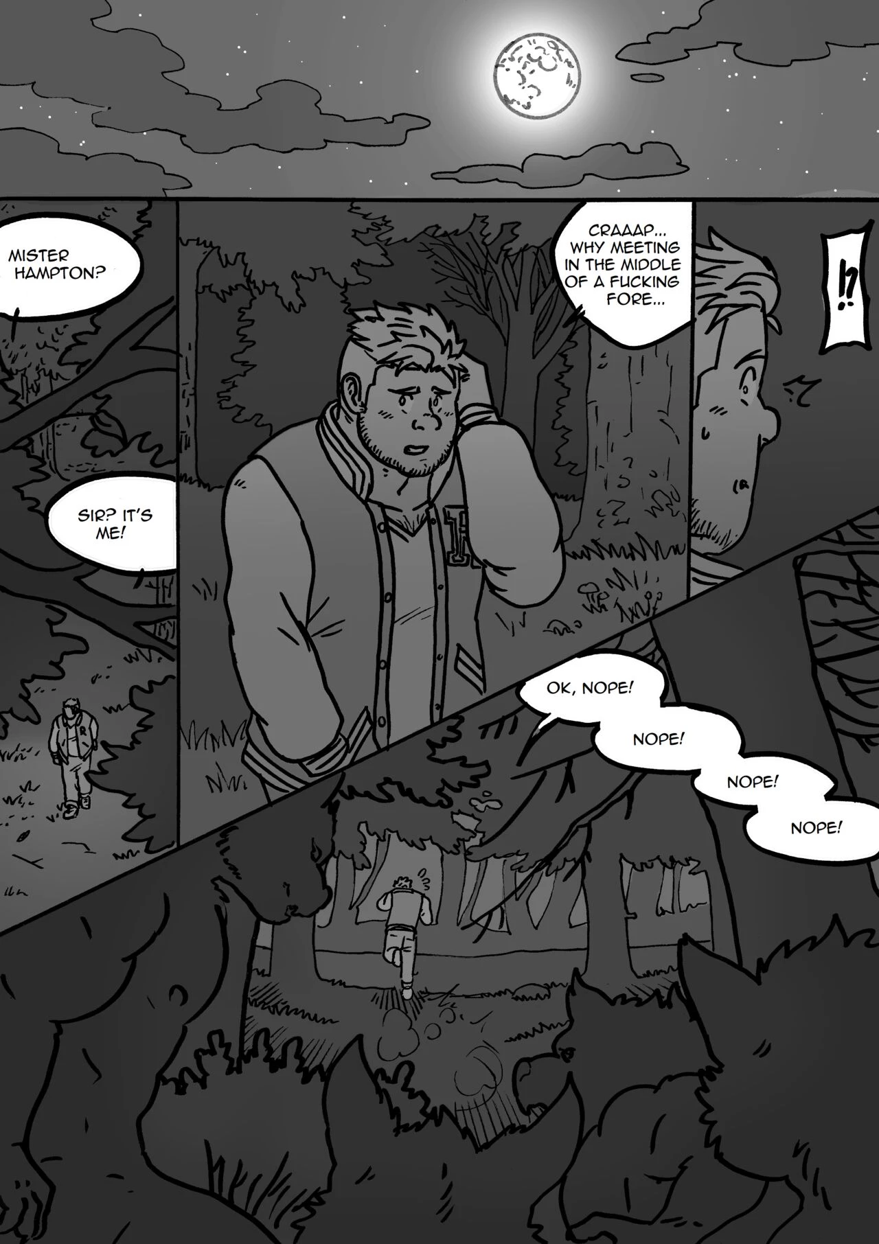 Moonlight Heat porn comic picture 1