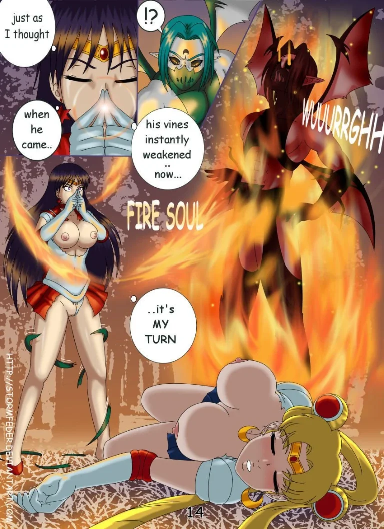 MOONLIGHT TEMPTATIONS porn comic picture 15