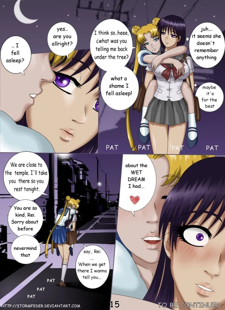 MOONLIGHT TEMPTATIONS porn comic picture 16