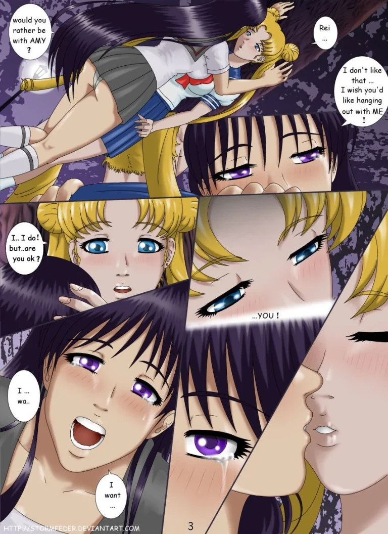 MOONLIGHT TEMPTATIONS porn comic picture 4