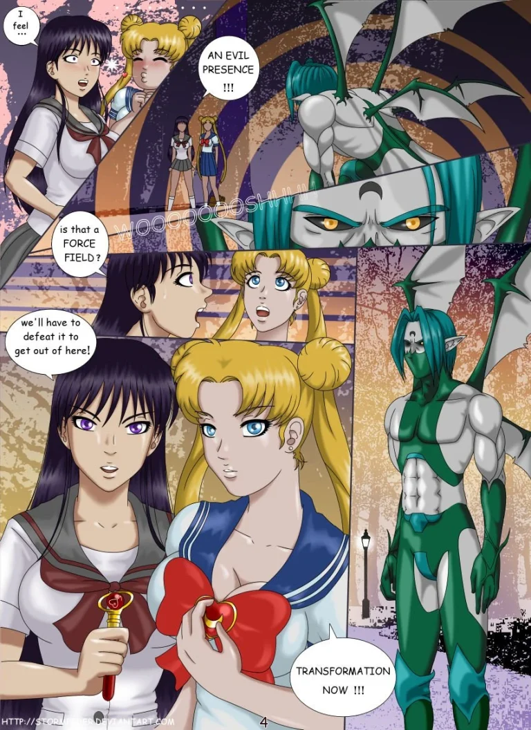 MOONLIGHT TEMPTATIONS porn comic picture 5