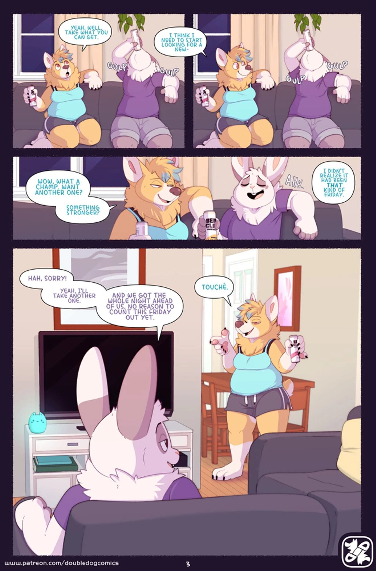 More than Curious porn comic picture 4