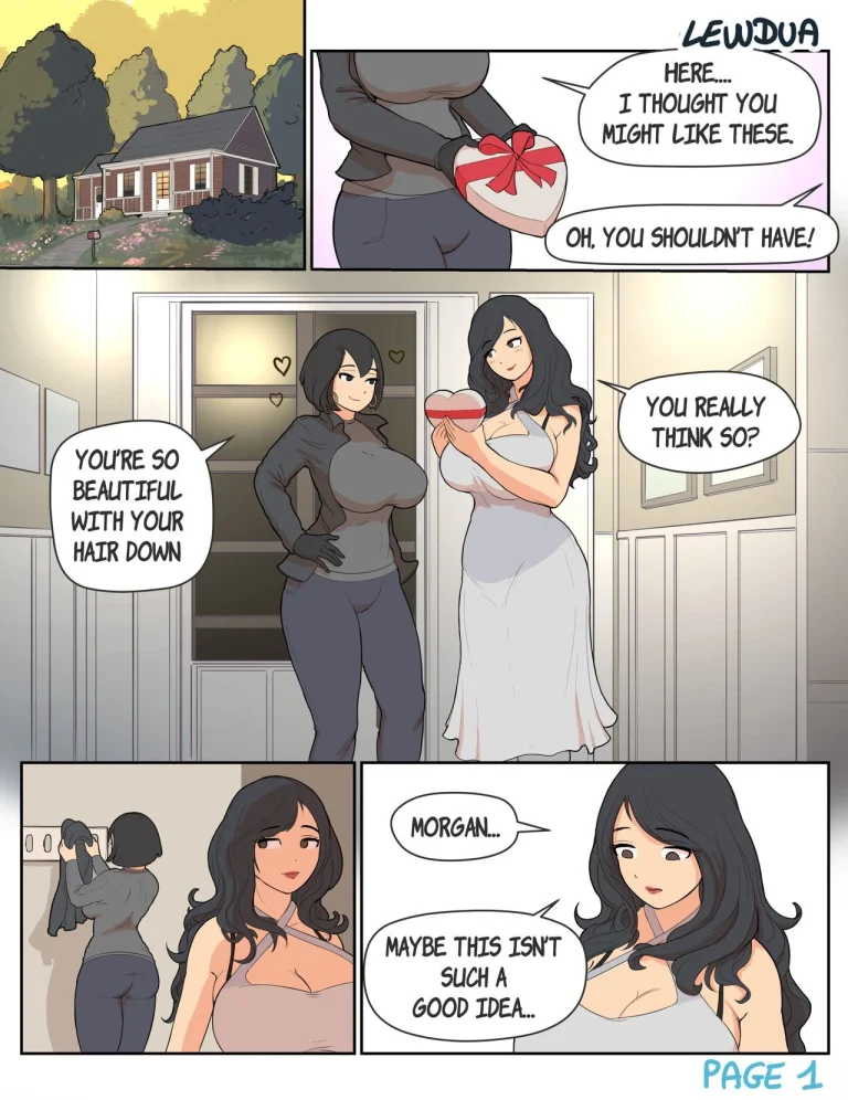 Morgan and Audrey porn comic picture 24