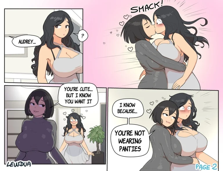 Morgan and Audrey porn comic picture 25
