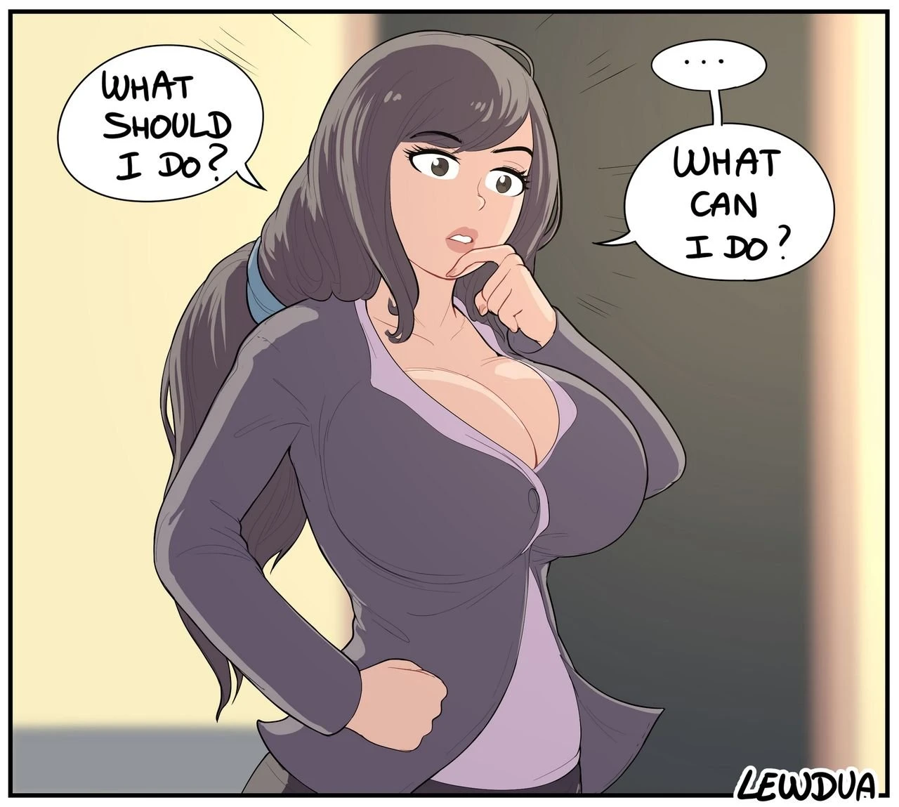 Morgan and Audrey porn comic picture 5