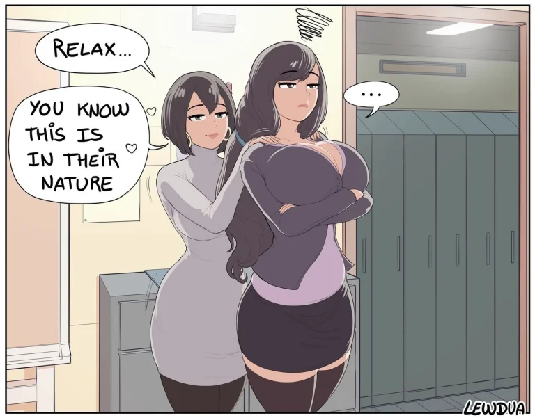 Morgan and Audrey porn comic picture 8