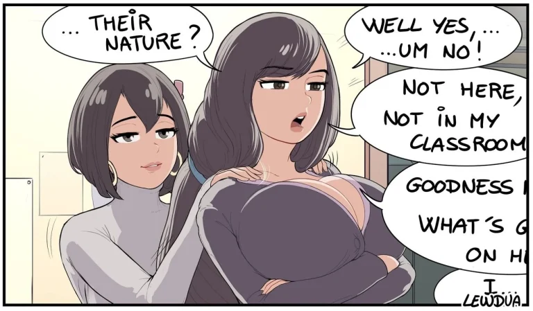 Morgan and Audrey porn comic picture 9