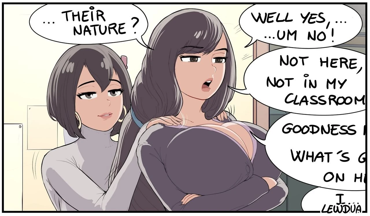 Morgan and Audrey porn comic picture 9