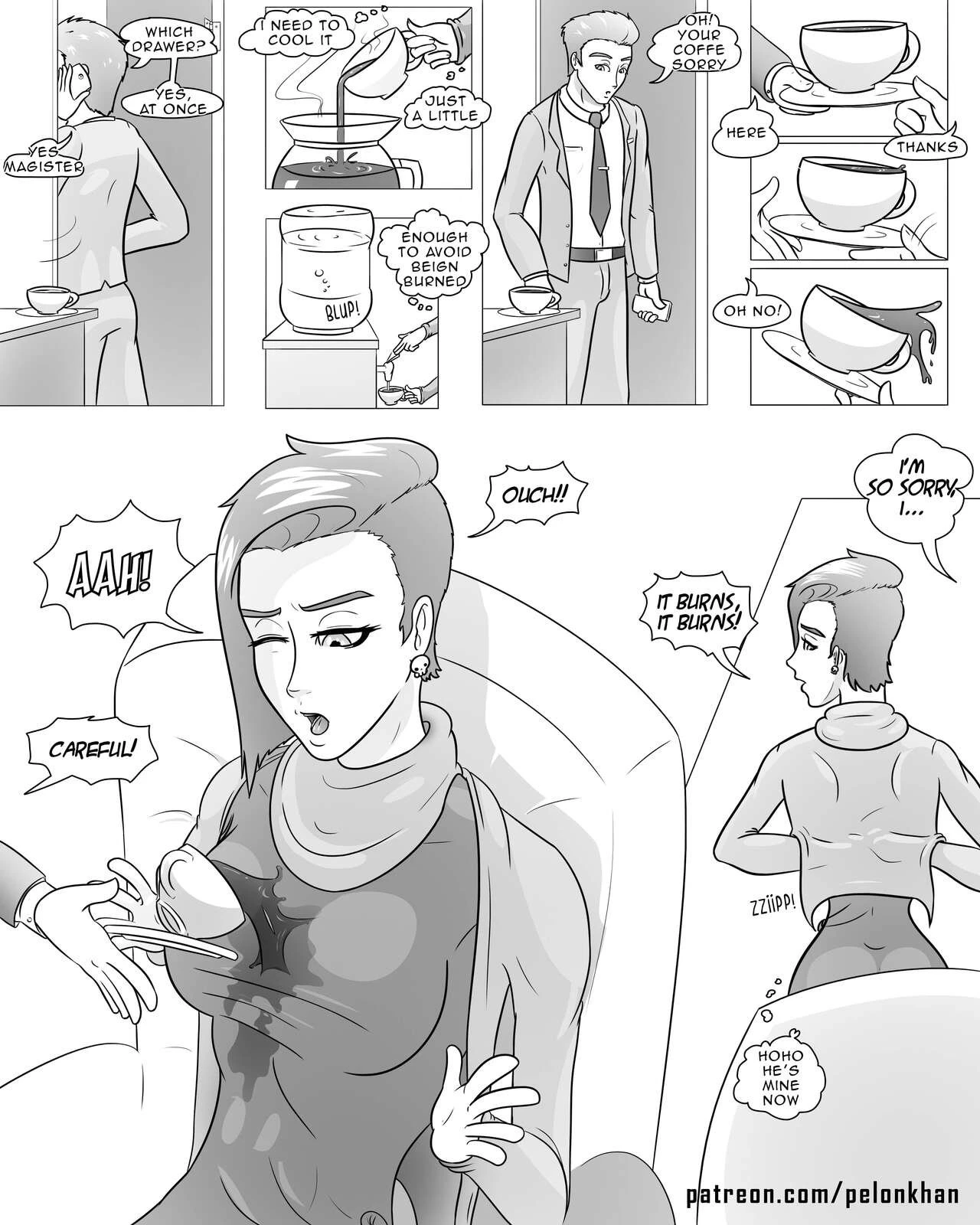 Morgana 2 porn comic picture 4