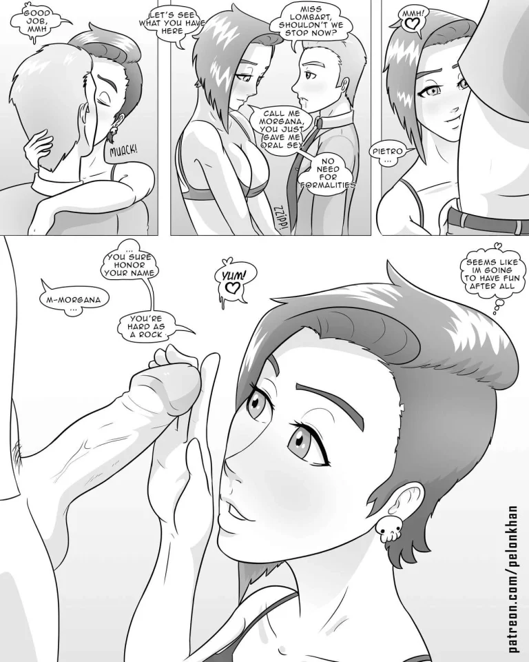 Morgana 2 porn comic picture 8