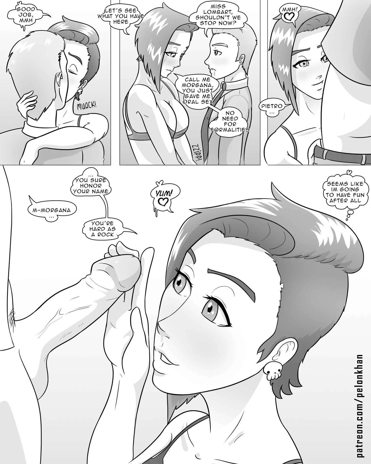 Morgana 2 porn comic picture 8