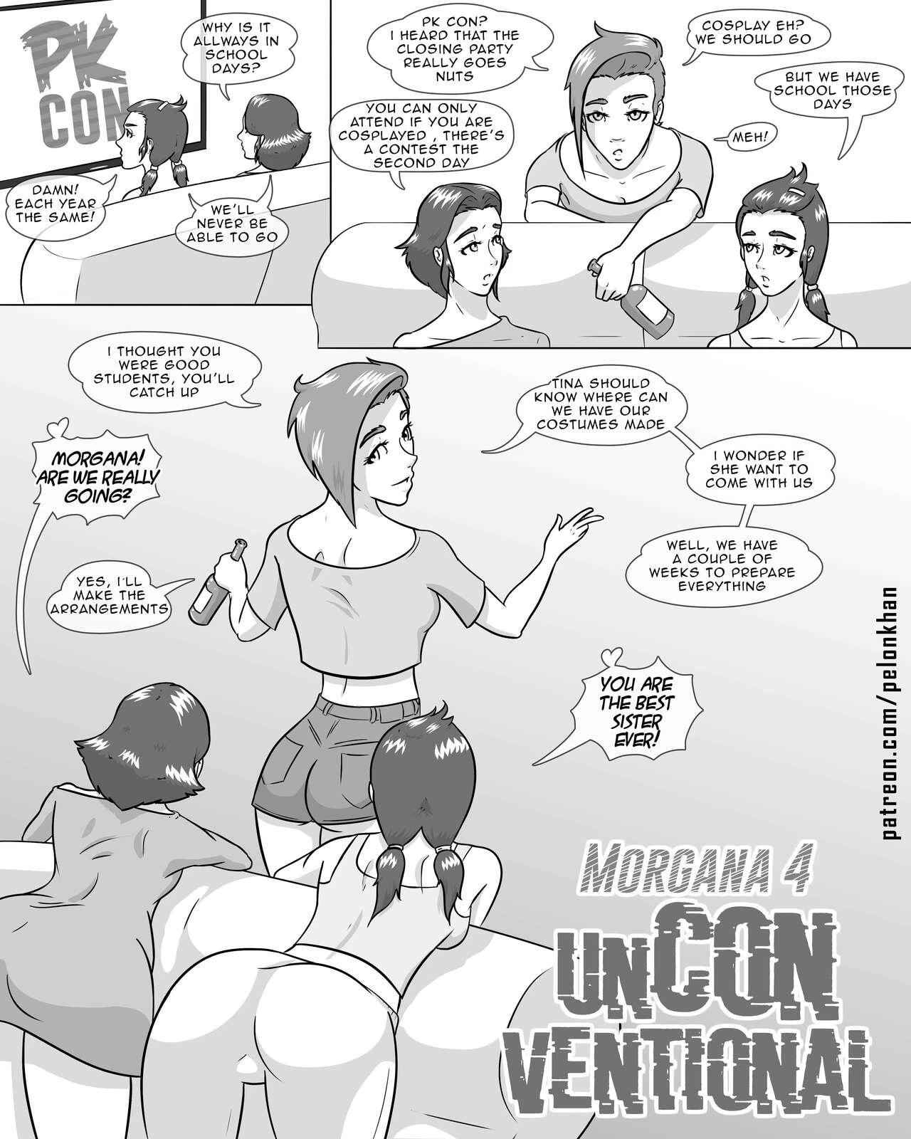 Morgana 4 porn comic picture 2
