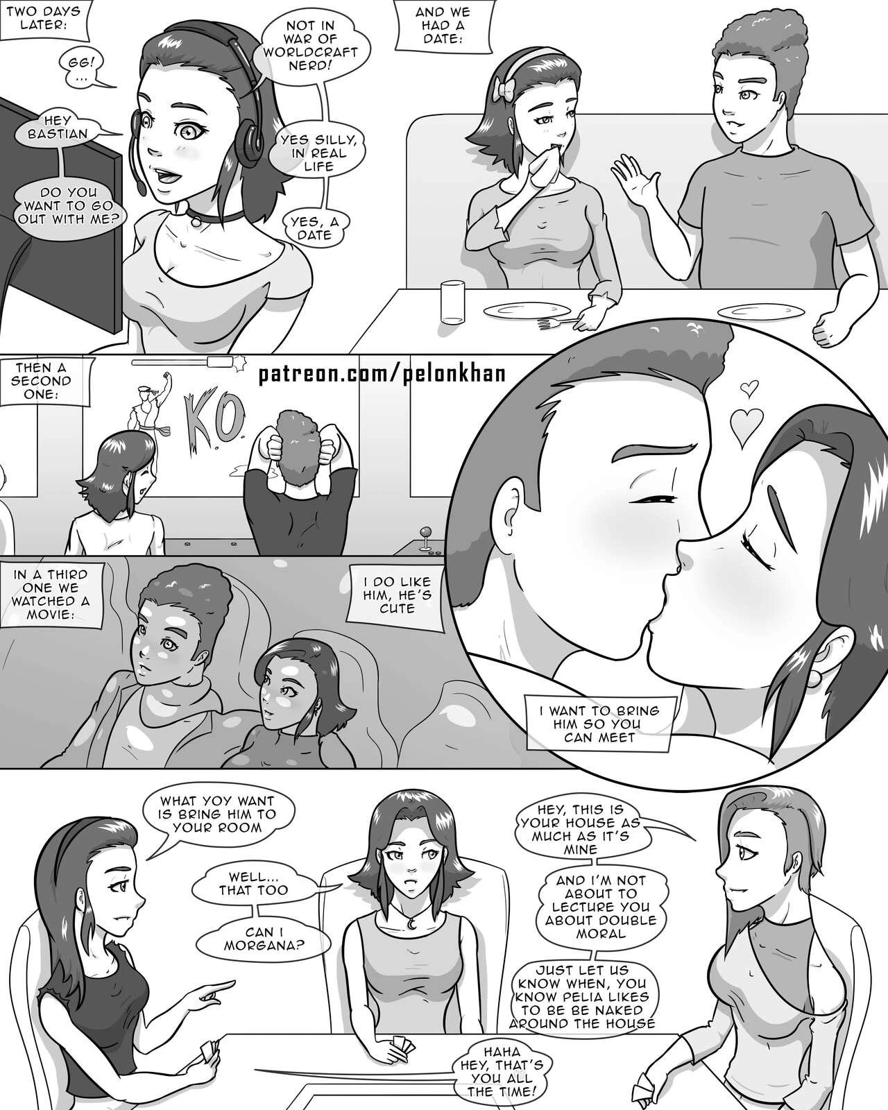 Morgana 5 porn comic picture 9