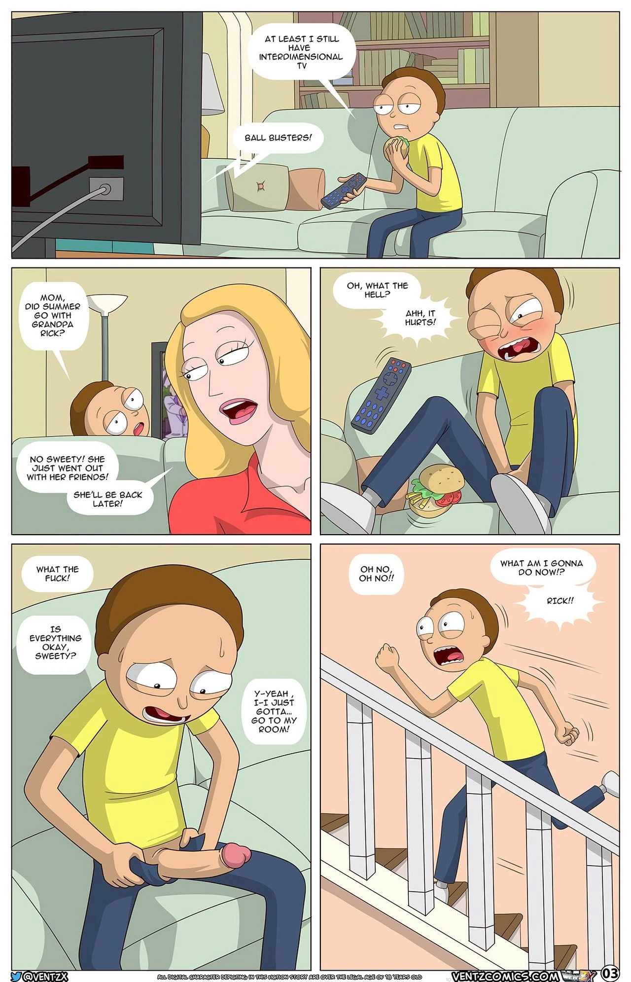 Morty Experiment (Ongoing) porn comic picture 4