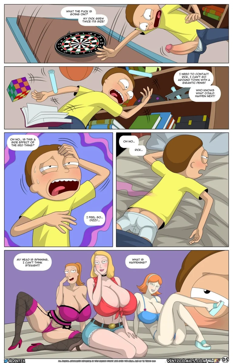 Morty Experiment (Ongoing) porn comic picture 6