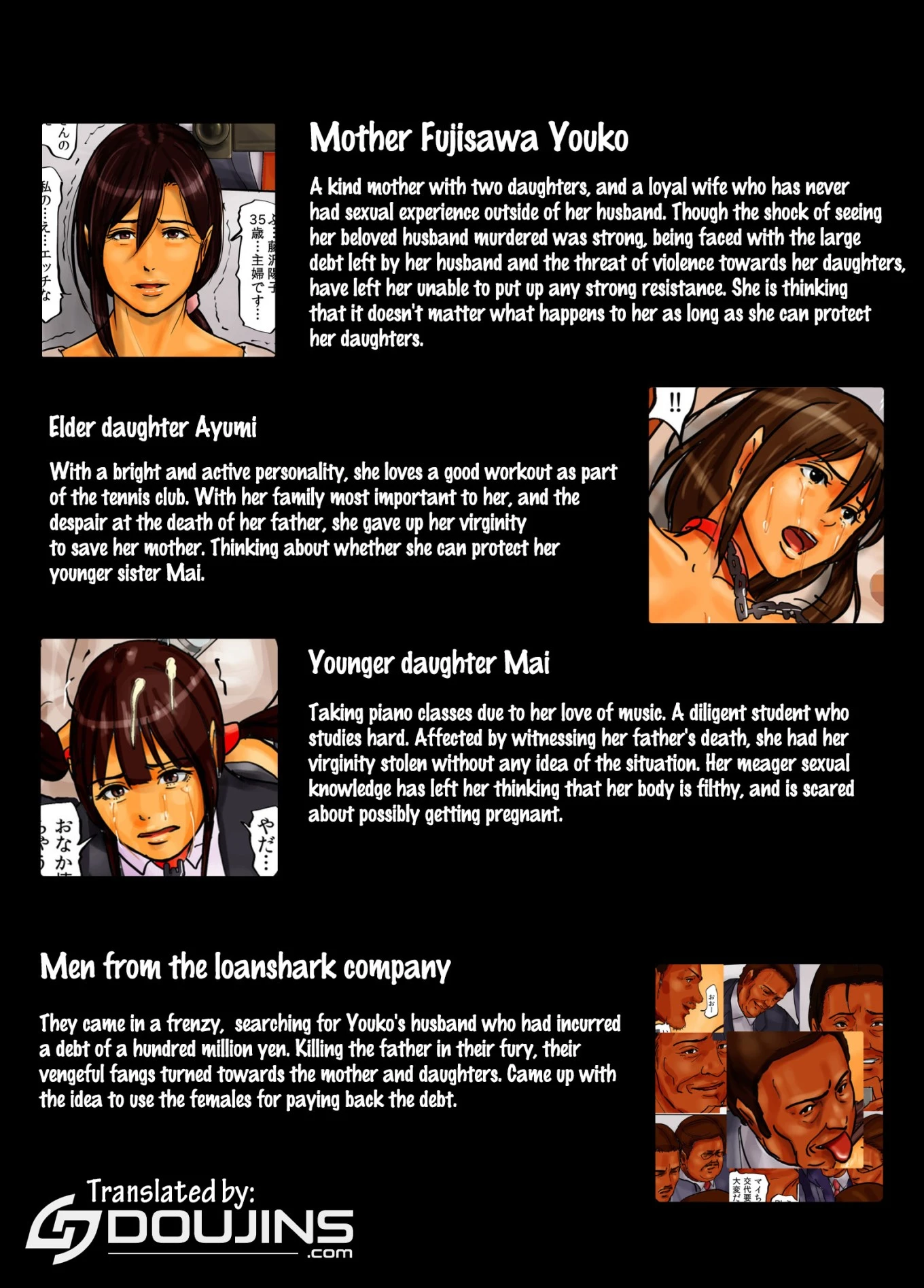 Mother and Daughters in a Cage 2 | Oyako no Ori 2 - Ningen o Yameta Oyako porn comic picture 4