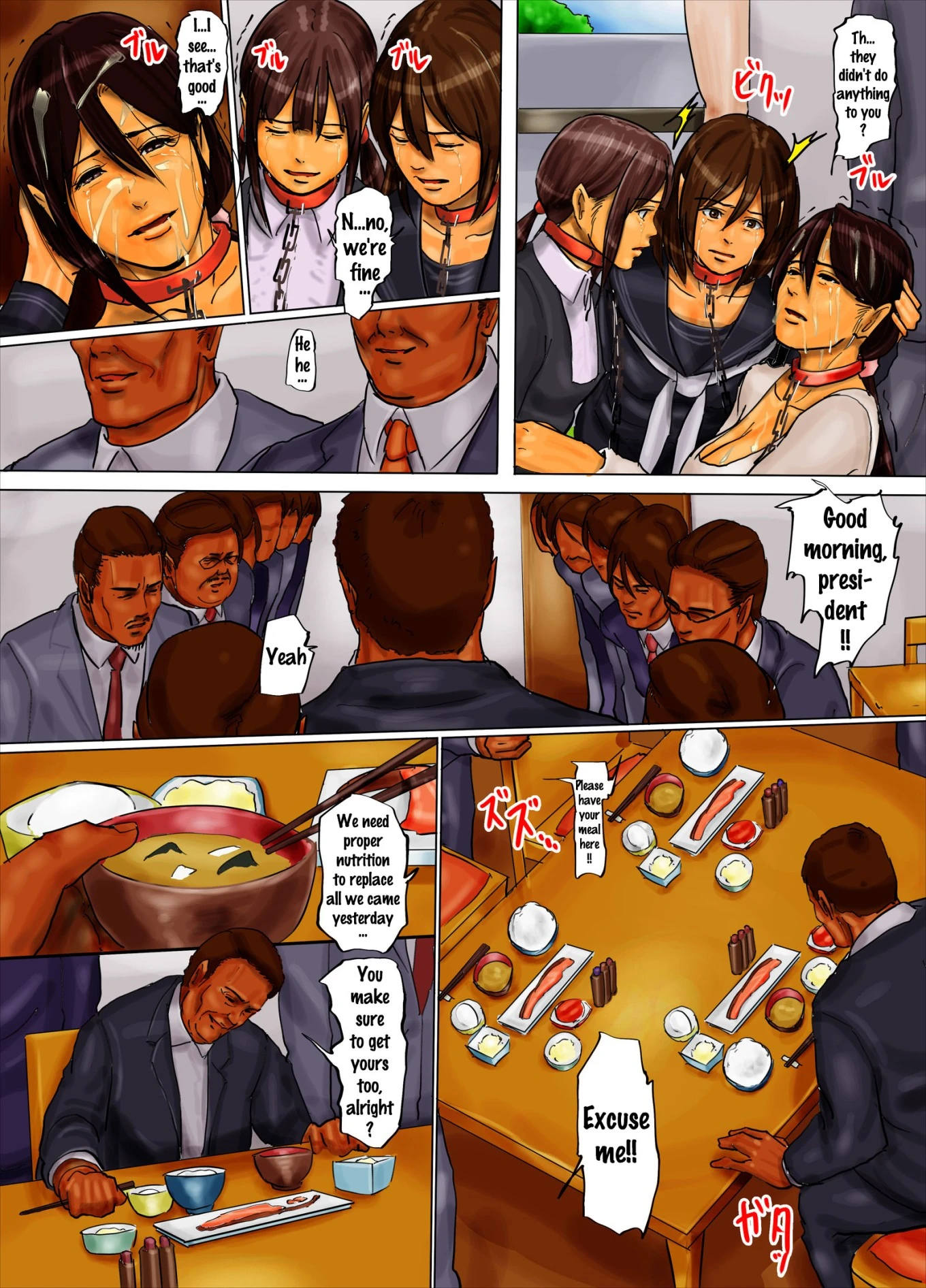 Mother and Daughters in a Cage 2 | Oyako no Ori 2 - Ningen o Yameta Oyako porn comic picture 7