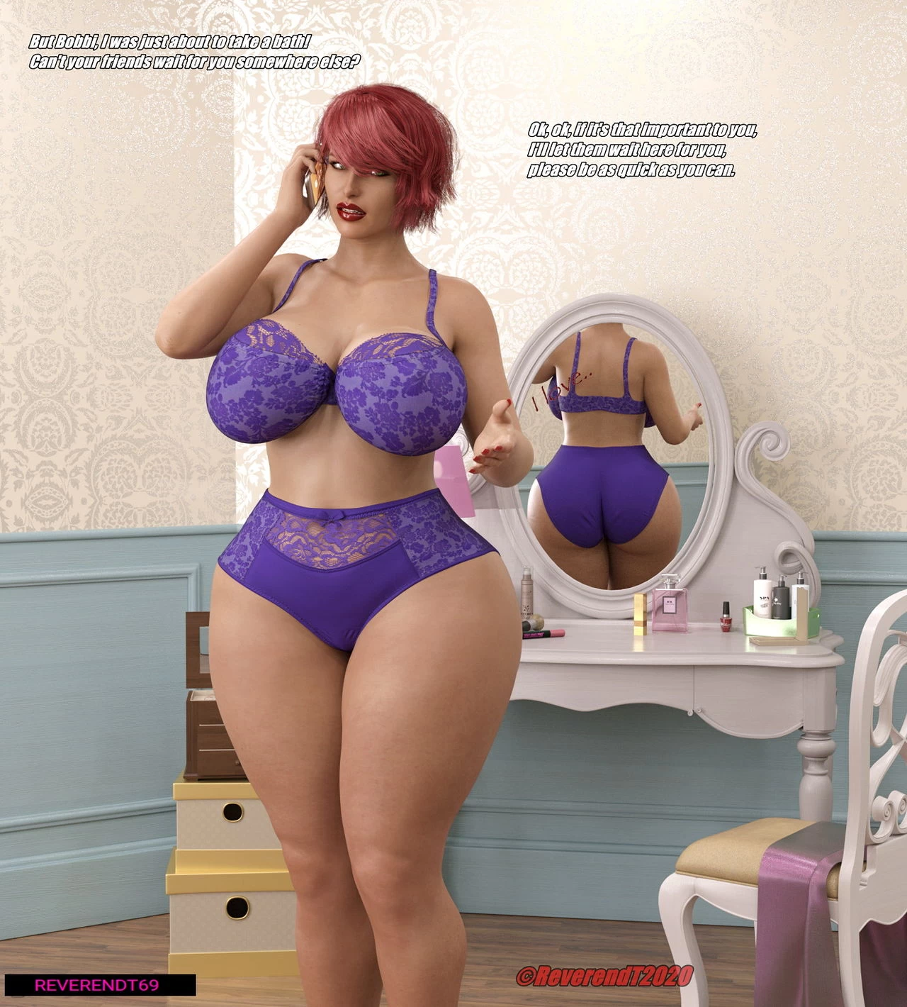 Mother Pawg porn comic picture 1