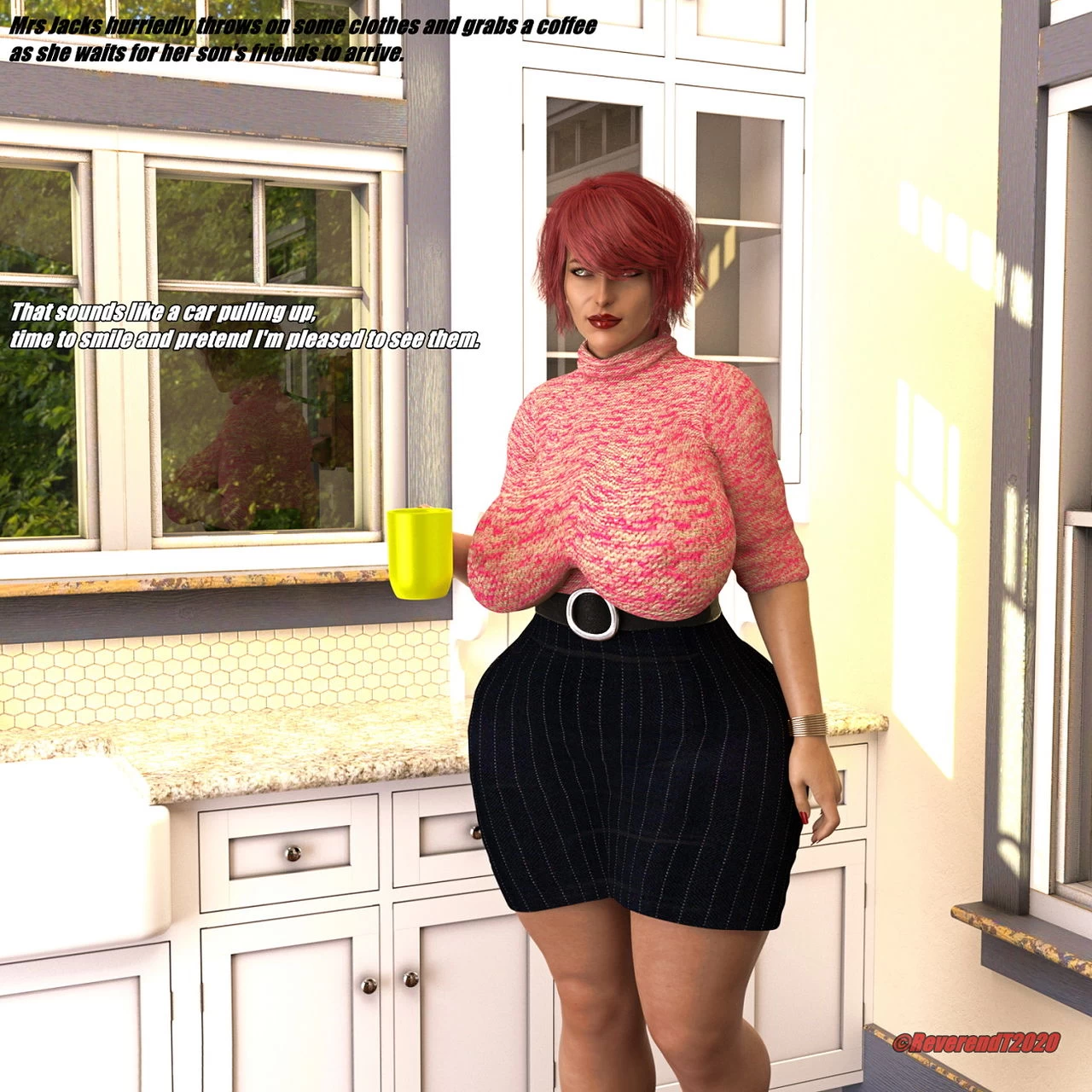 Mother Pawg porn comic picture 2