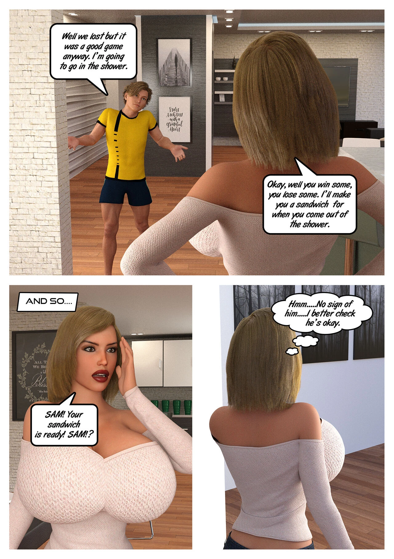 Mothers Duty porn comic picture 11