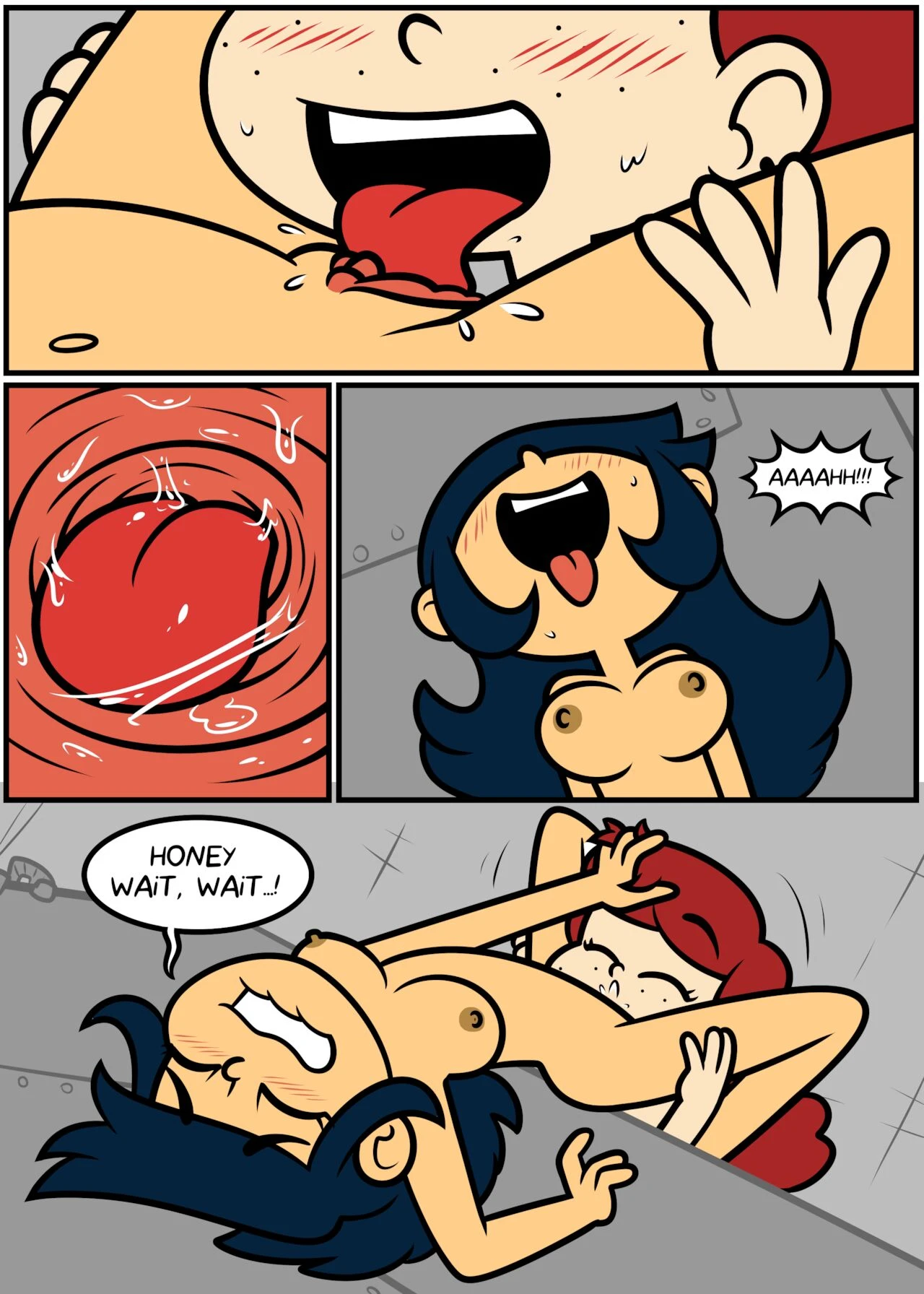 Mother's ship (colored) porn comic picture 8