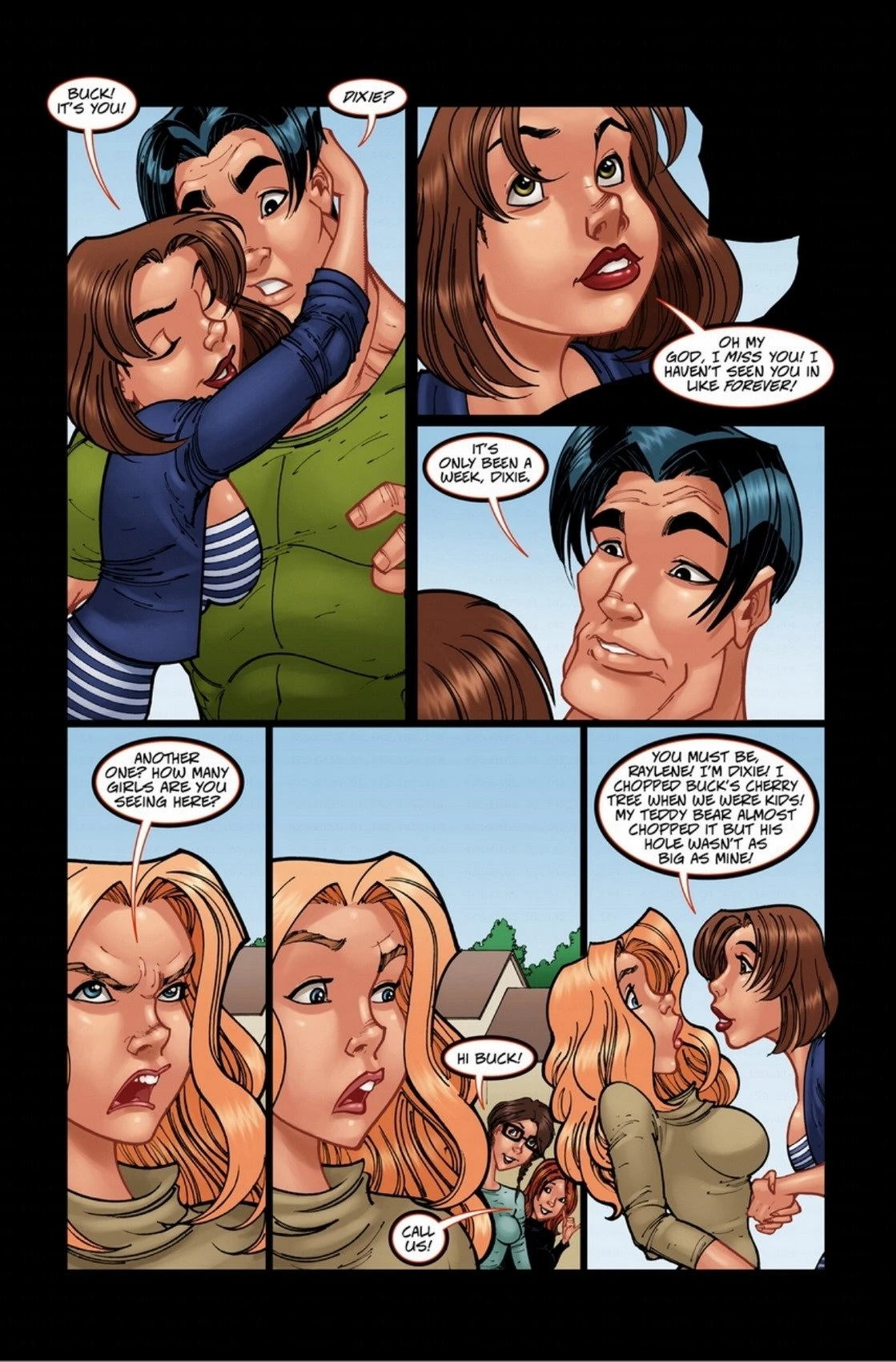 Mount Harass First Date Part 2 porn comic picture 11