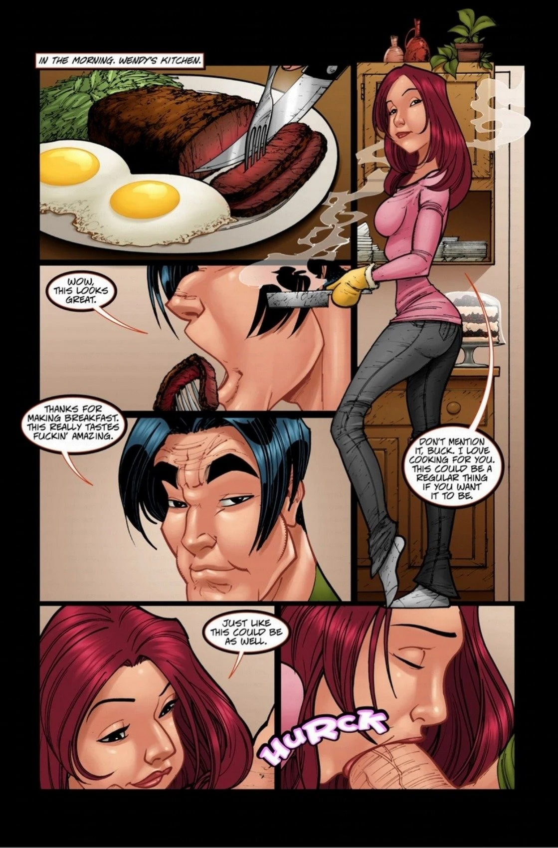 Mount Harass First Date Part 2 porn comic picture 7