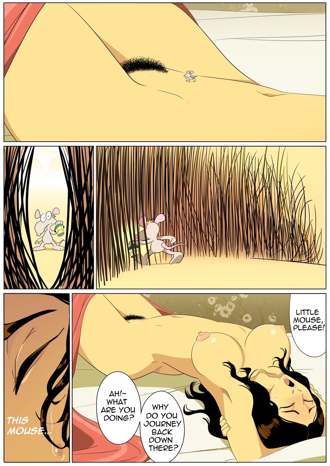 Mouse and Giantess porn comic picture 1