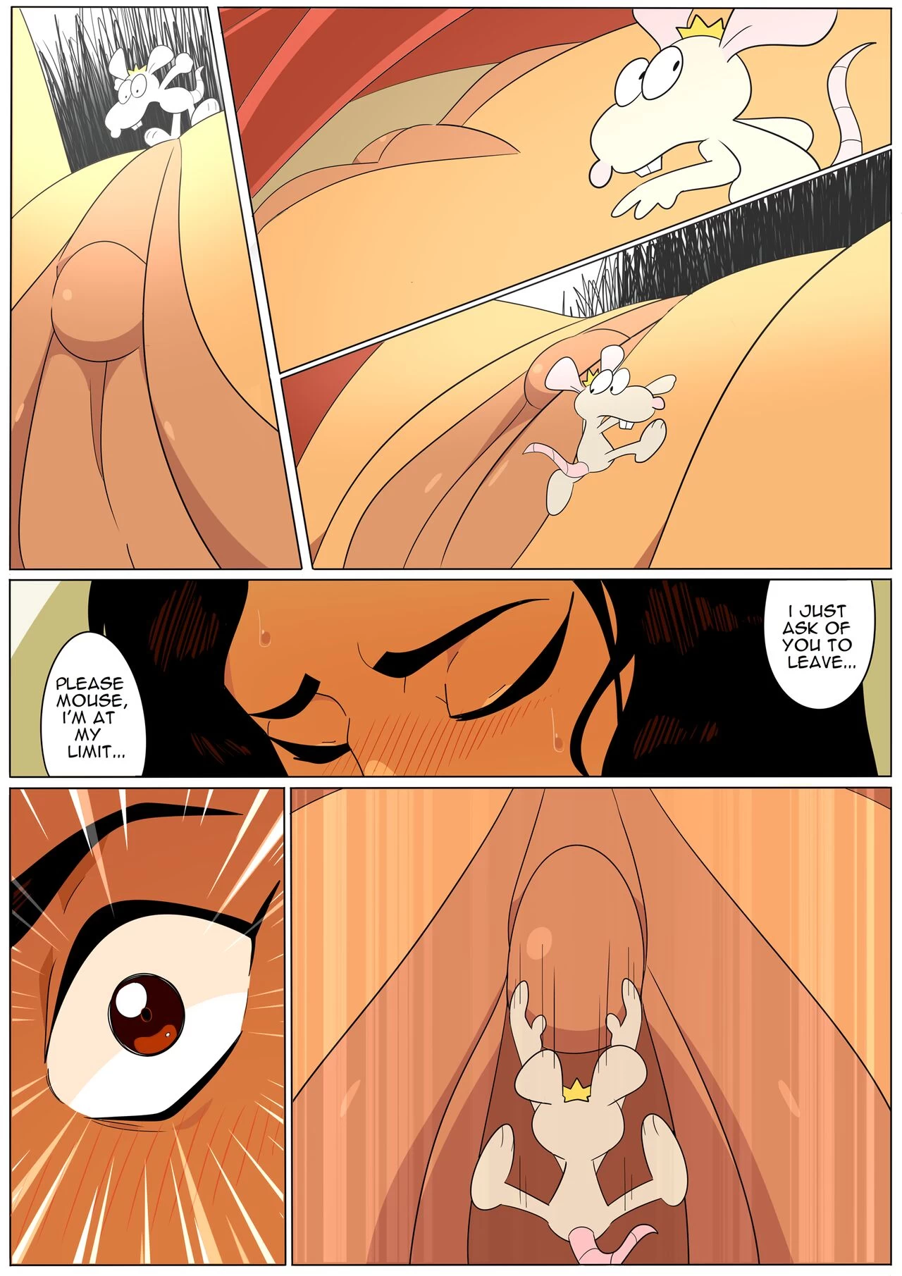 Mouse and Giantess porn comic picture 10