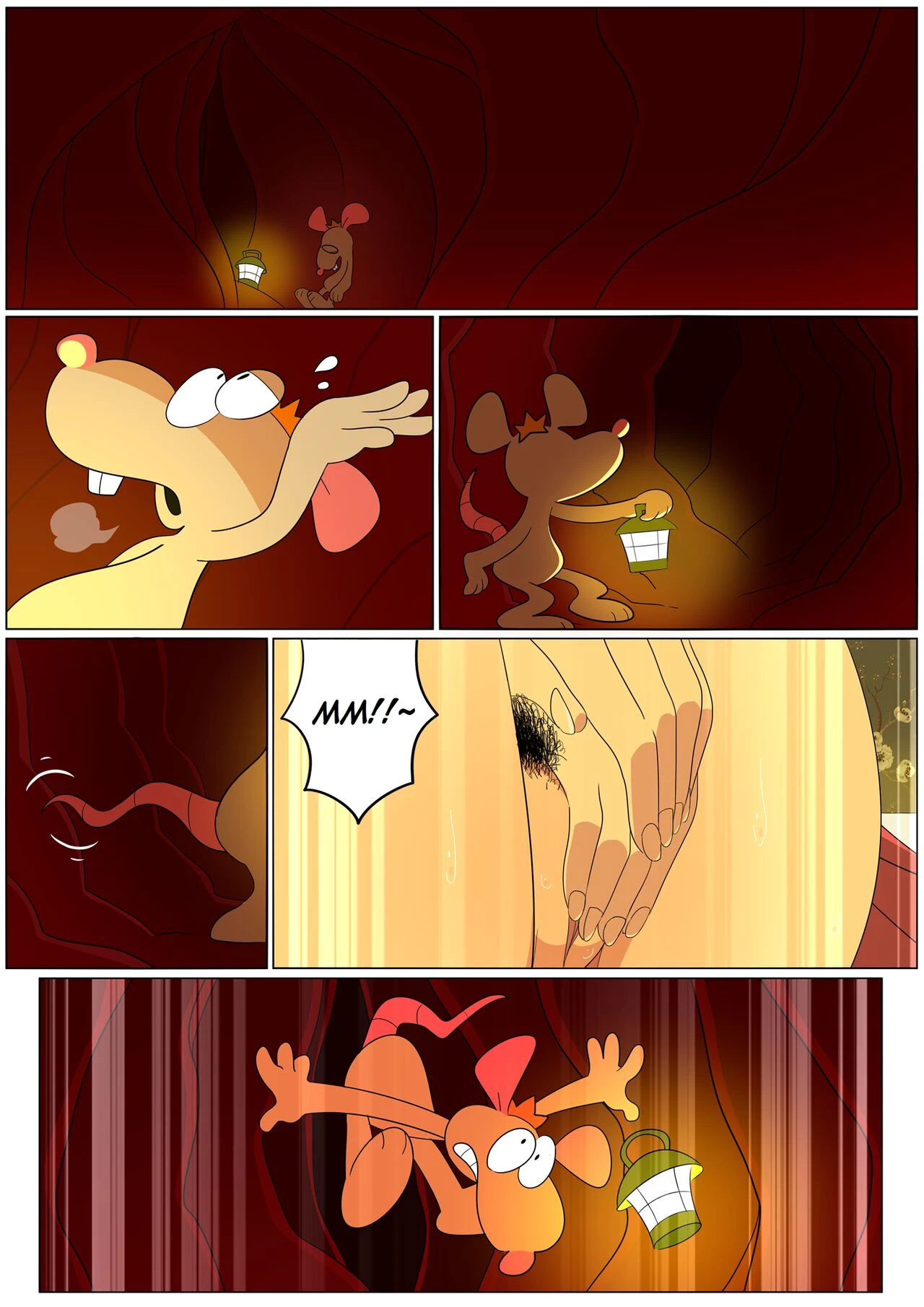 Mouse and Giantess porn comic picture 13