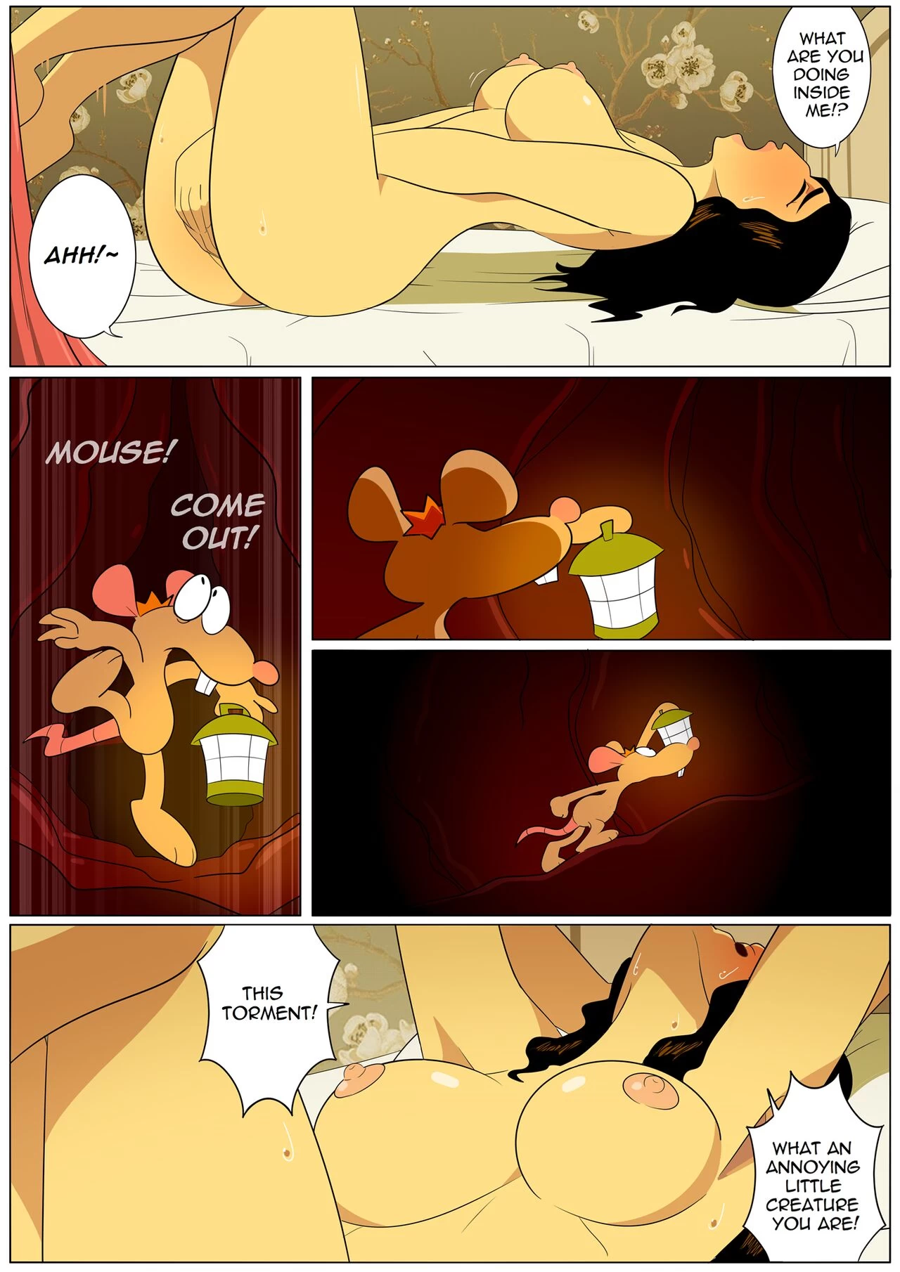 Mouse and Giantess porn comic picture 14