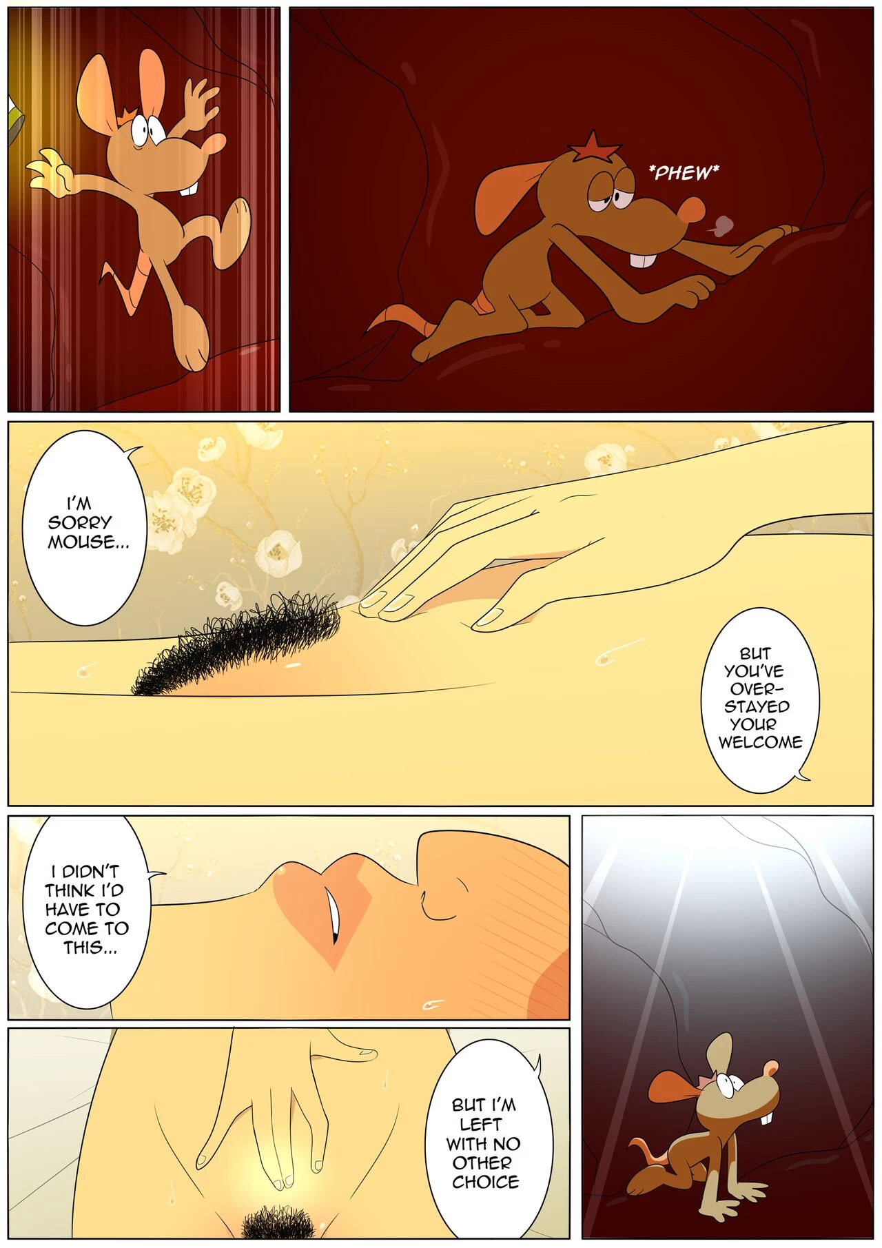 Mouse and Giantess porn comic picture 20