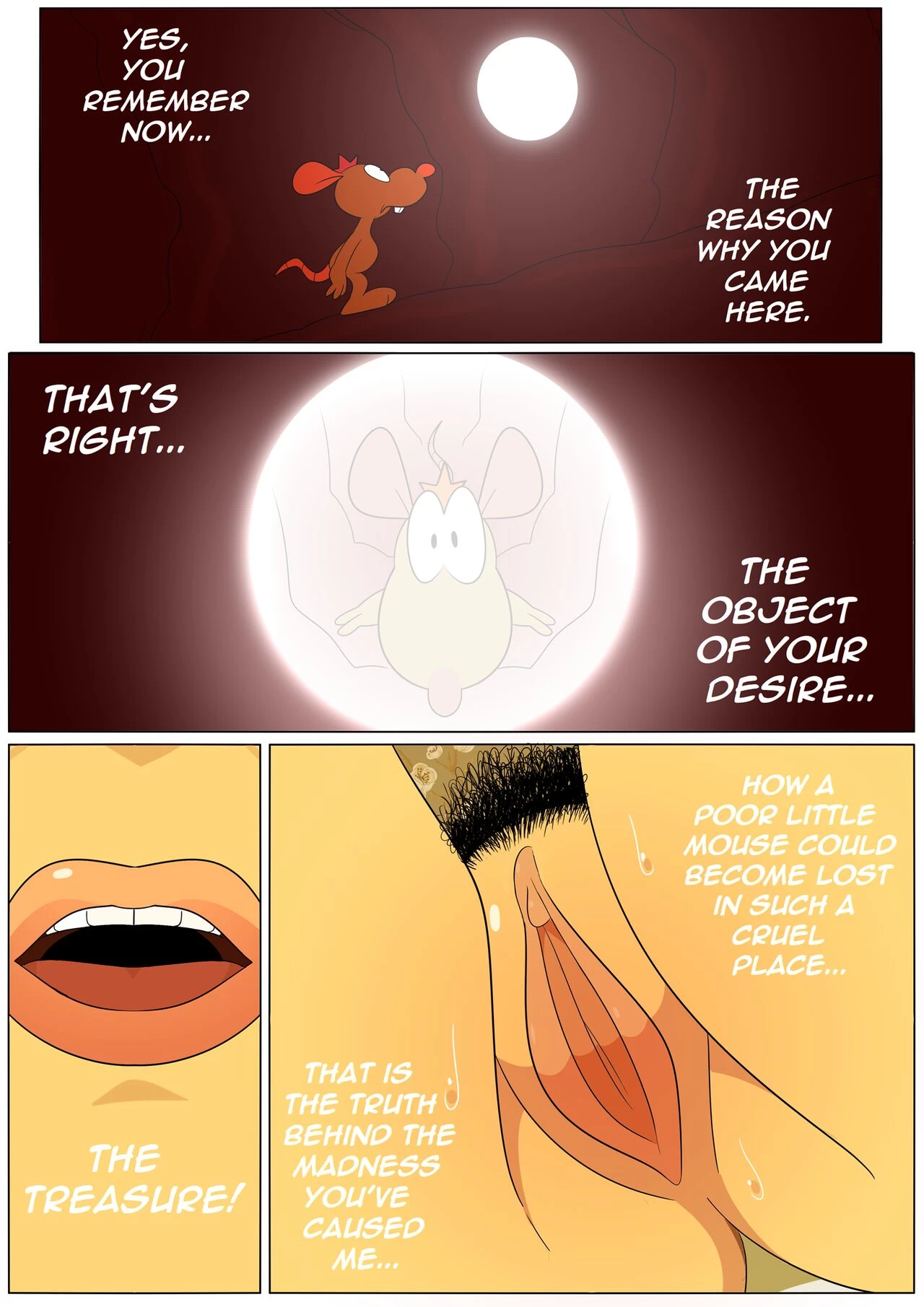 Mouse and Giantess porn comic picture 22