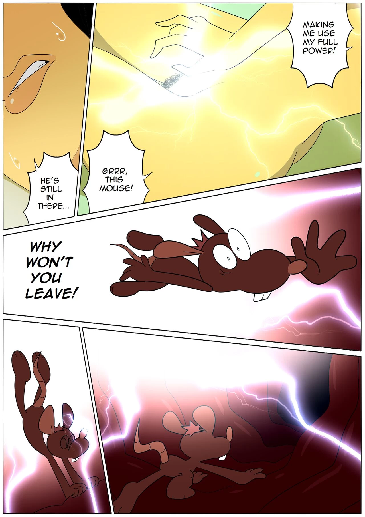 Mouse and Giantess porn comic picture 25