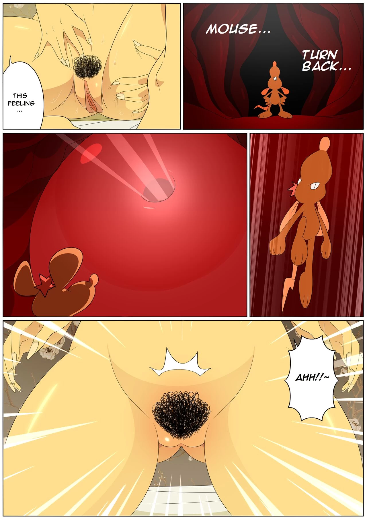 Mouse and Giantess porn comic picture 29