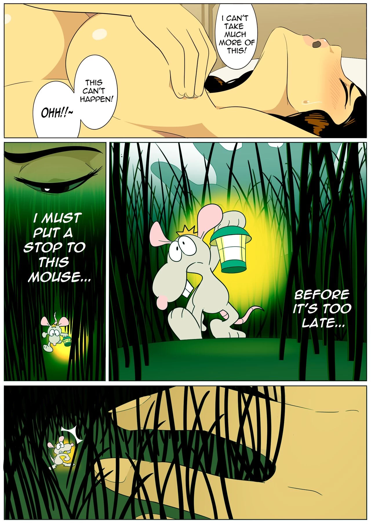 Mouse and Giantess porn comic picture 3
