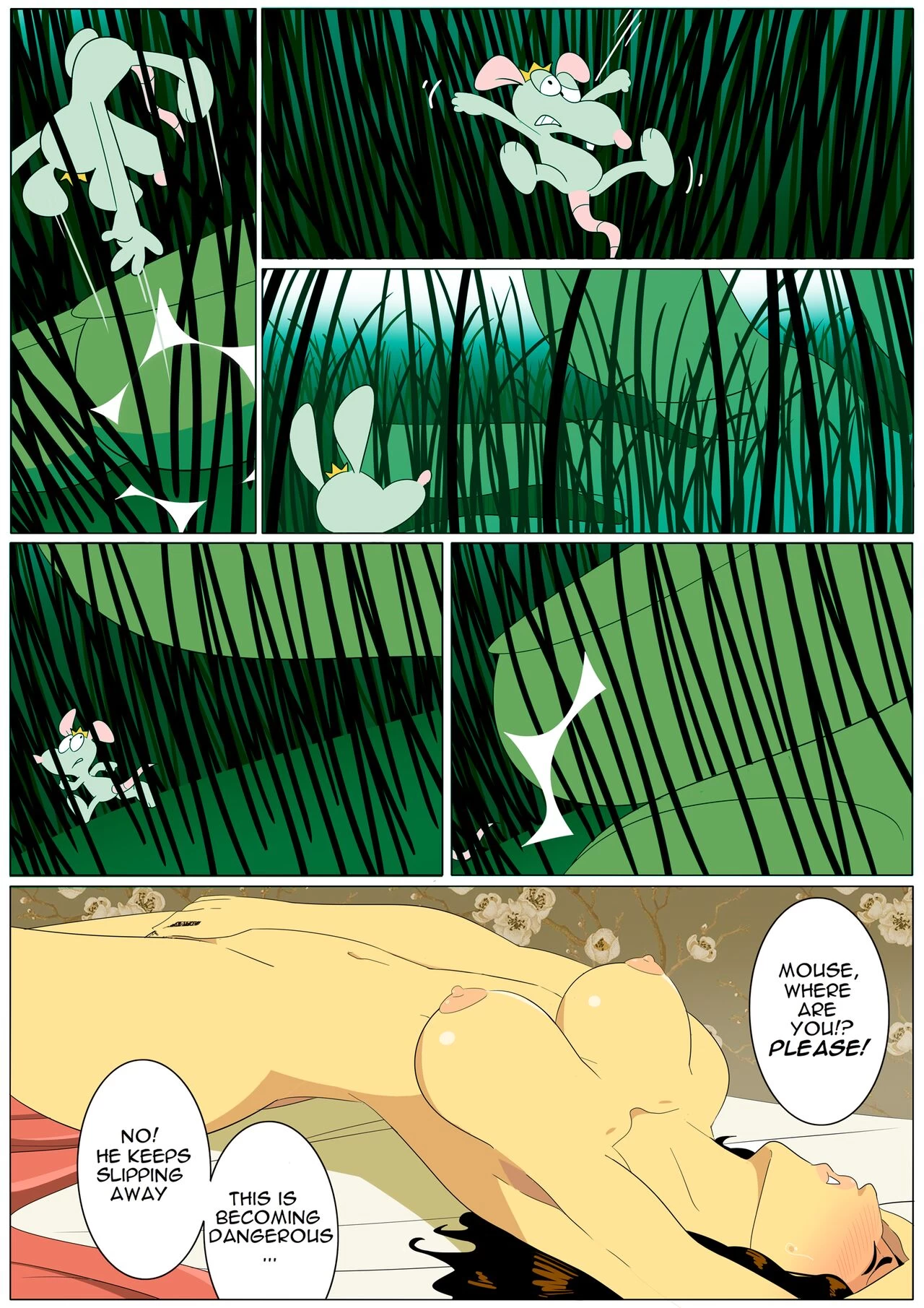 Mouse and Giantess porn comic picture 5