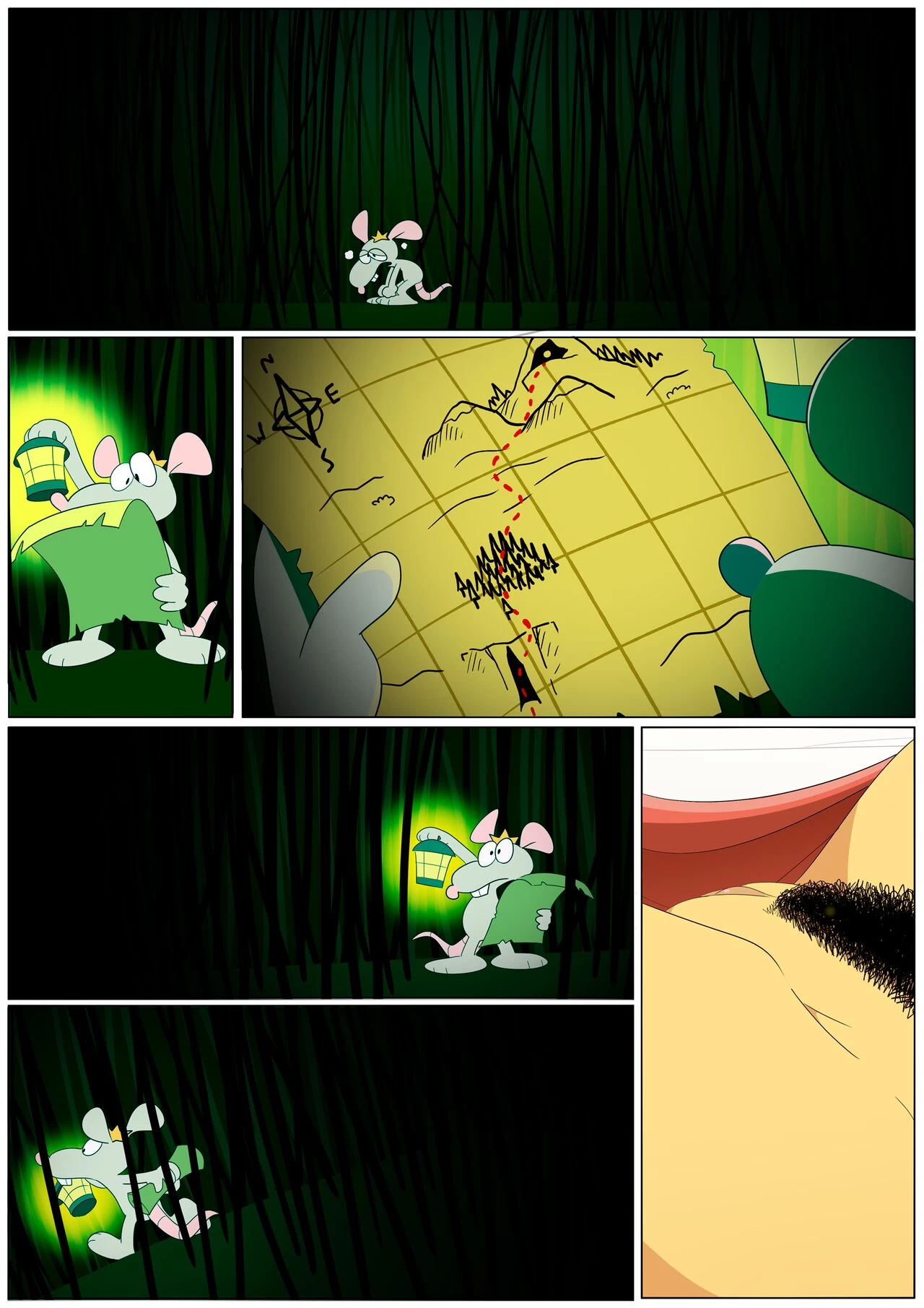 Mouse and Giantess porn comic picture 6