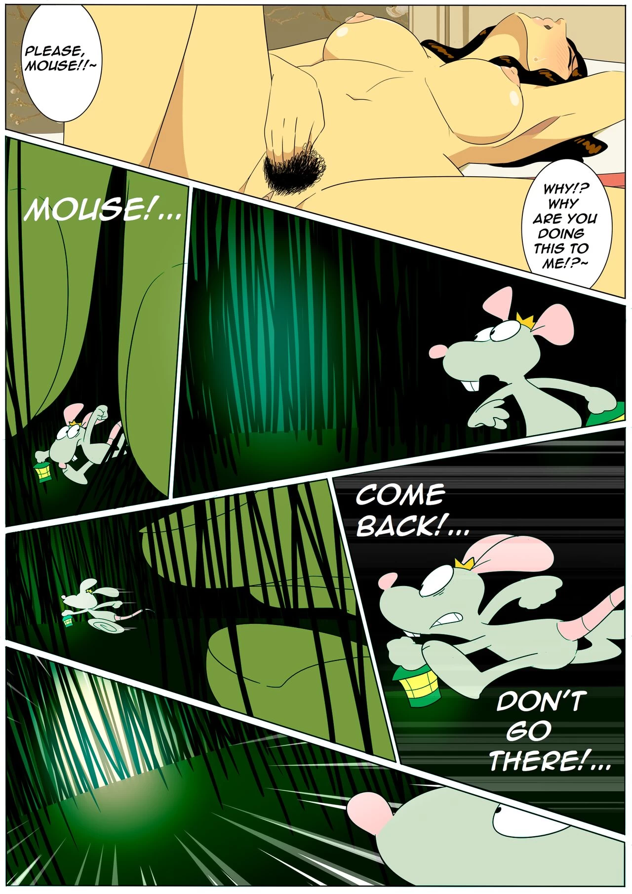 Mouse and Giantess porn comic picture 8