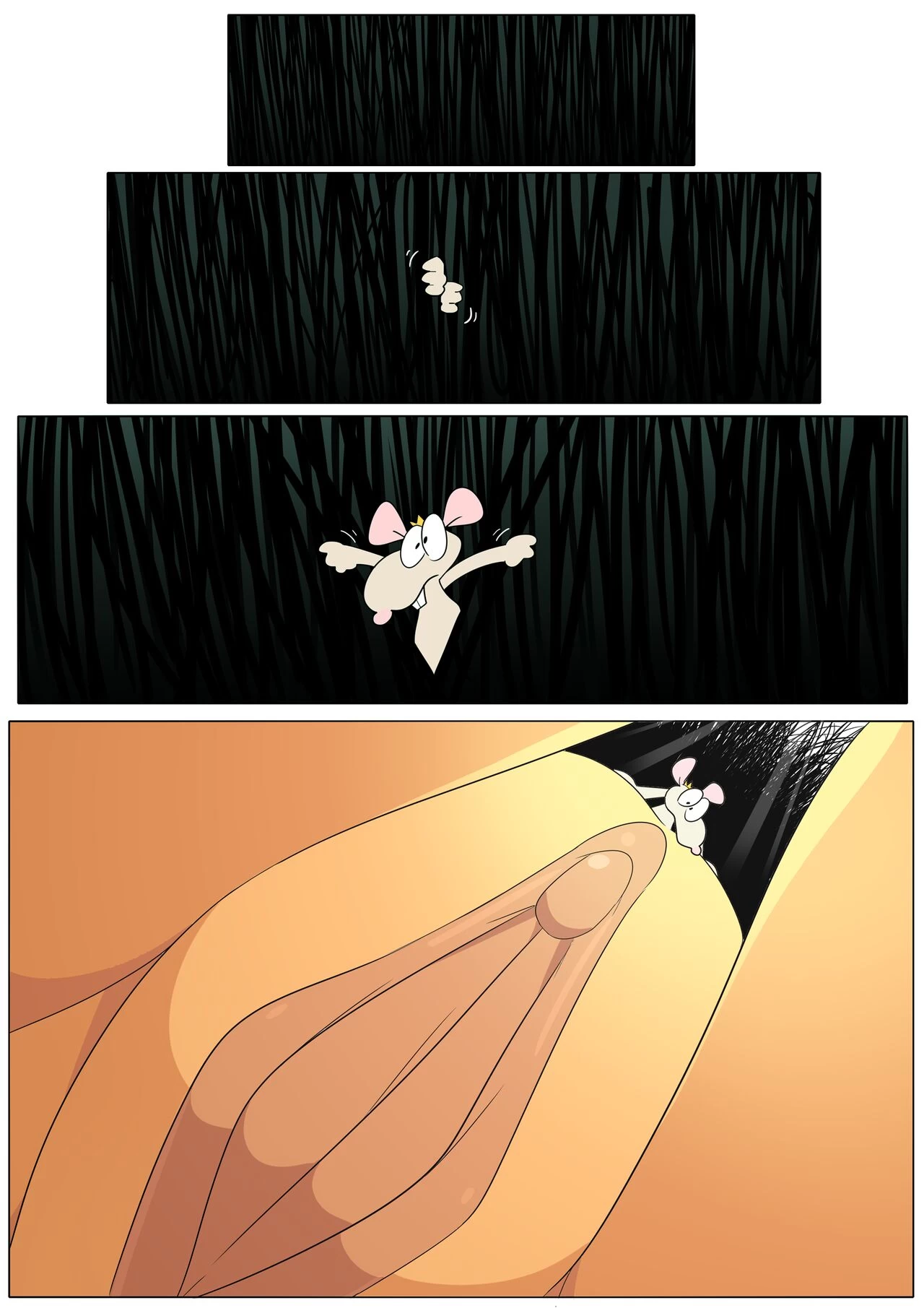 Mouse and Giantess porn comic picture 9