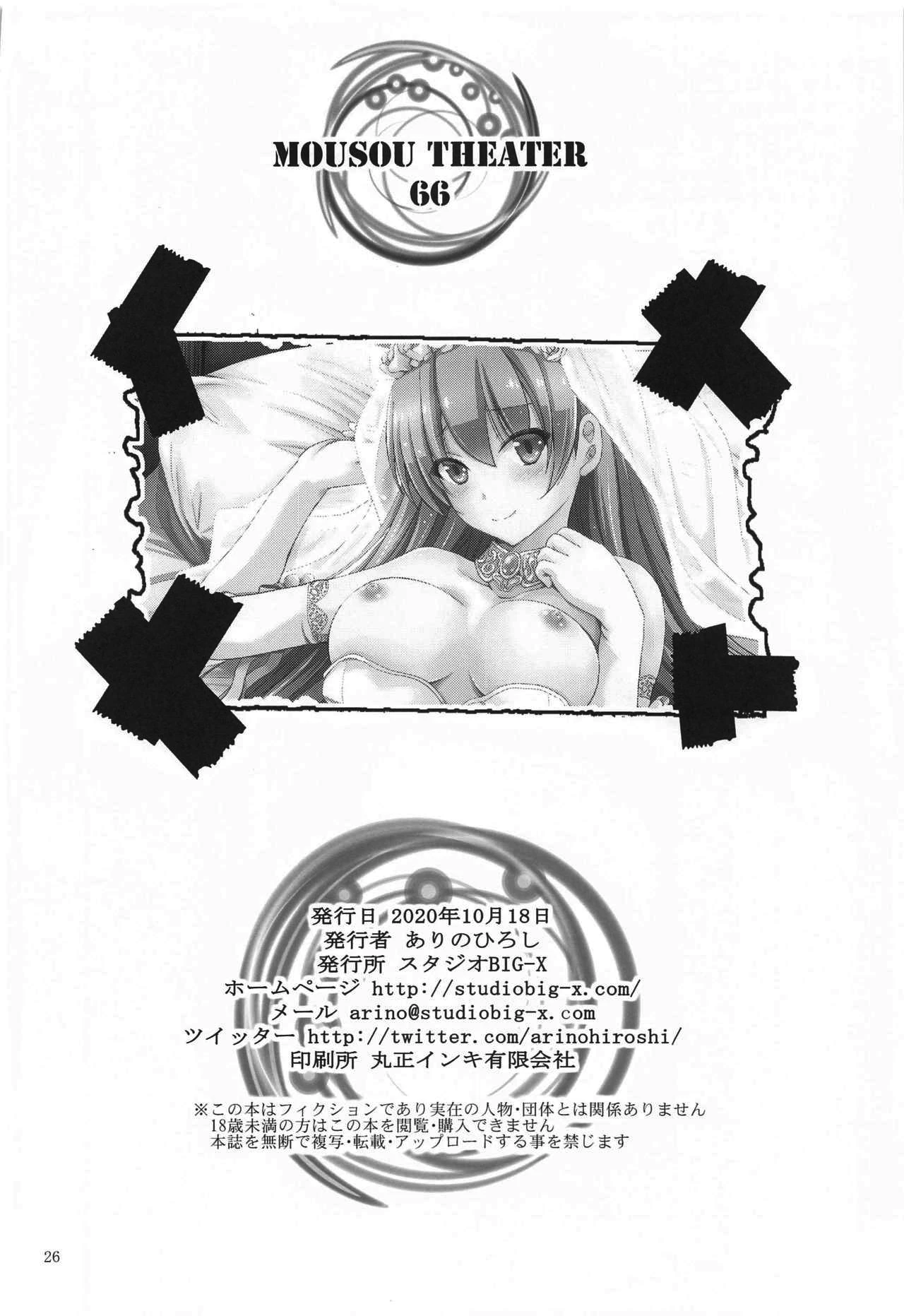 MOUSOU THEATER 66 (Tonikaku Kawaii) porn comic picture 25